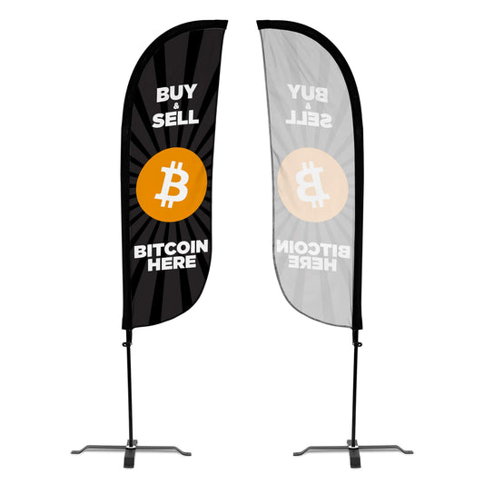 BTM Machine 5ft Feather Flag 10M1200568