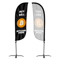 BTM Machine 5ft Feather Flag 10M1200568
