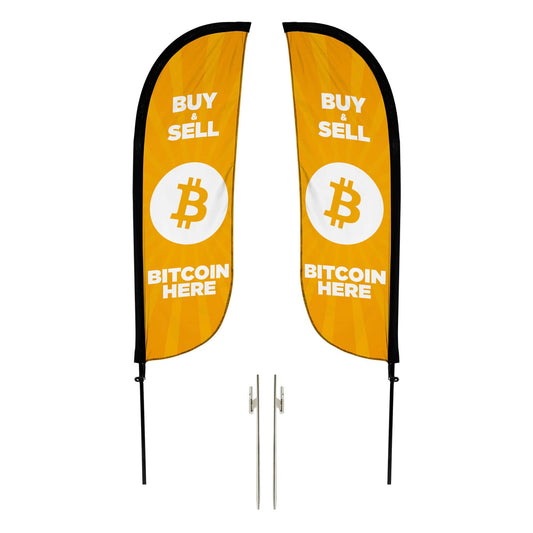 BTM Machine 5ft Feather Flag 10M1200540