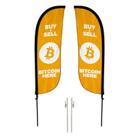 BTM Machine 5ft Feather Flag 10M1200540
