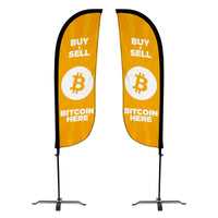 BTM Machine 5ft Feather Flag 10M1200542