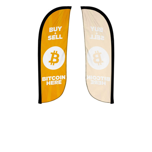 BTM Machine 5ft Feather Flag 10M1200537