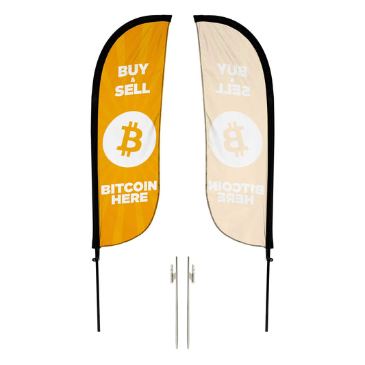 BTM Machine 5ft Feather Flag 10M1200539