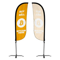 BTM Machine 5ft Feather Flag 10M1200541