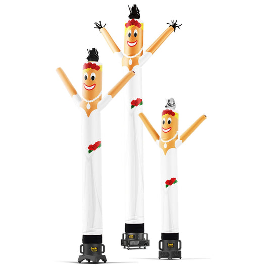 Bride Air Dancers® Inflatable Tube Man Character 