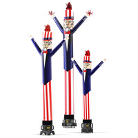 Uncle Sam Air Dancers® Inflatable Tube Man 