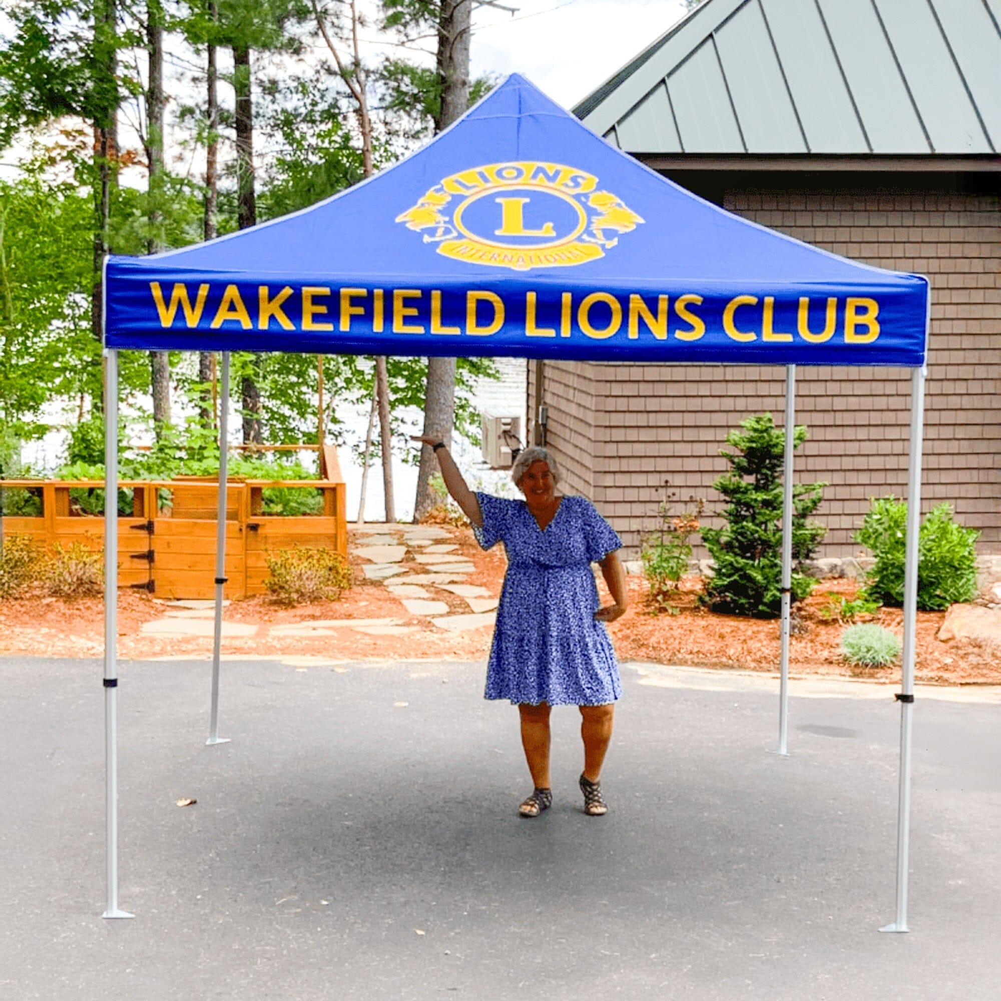 Custom Canopy Tent with Table Cover