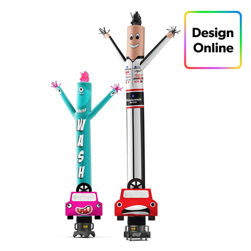 Custom Car Shape Air Dancers® Inflatable Tube Man