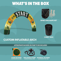 Custom Inflatable Arch Round