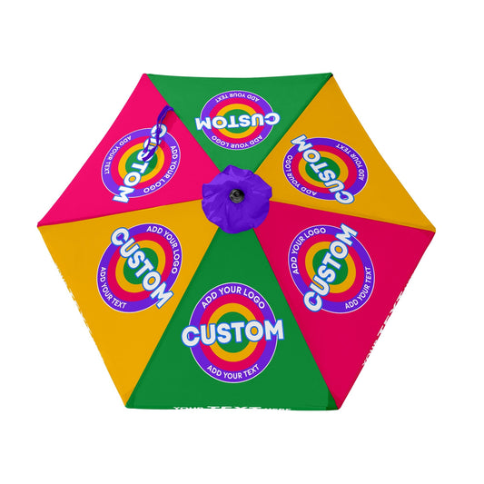 Custom Patio Umbrella (6-Panel)
