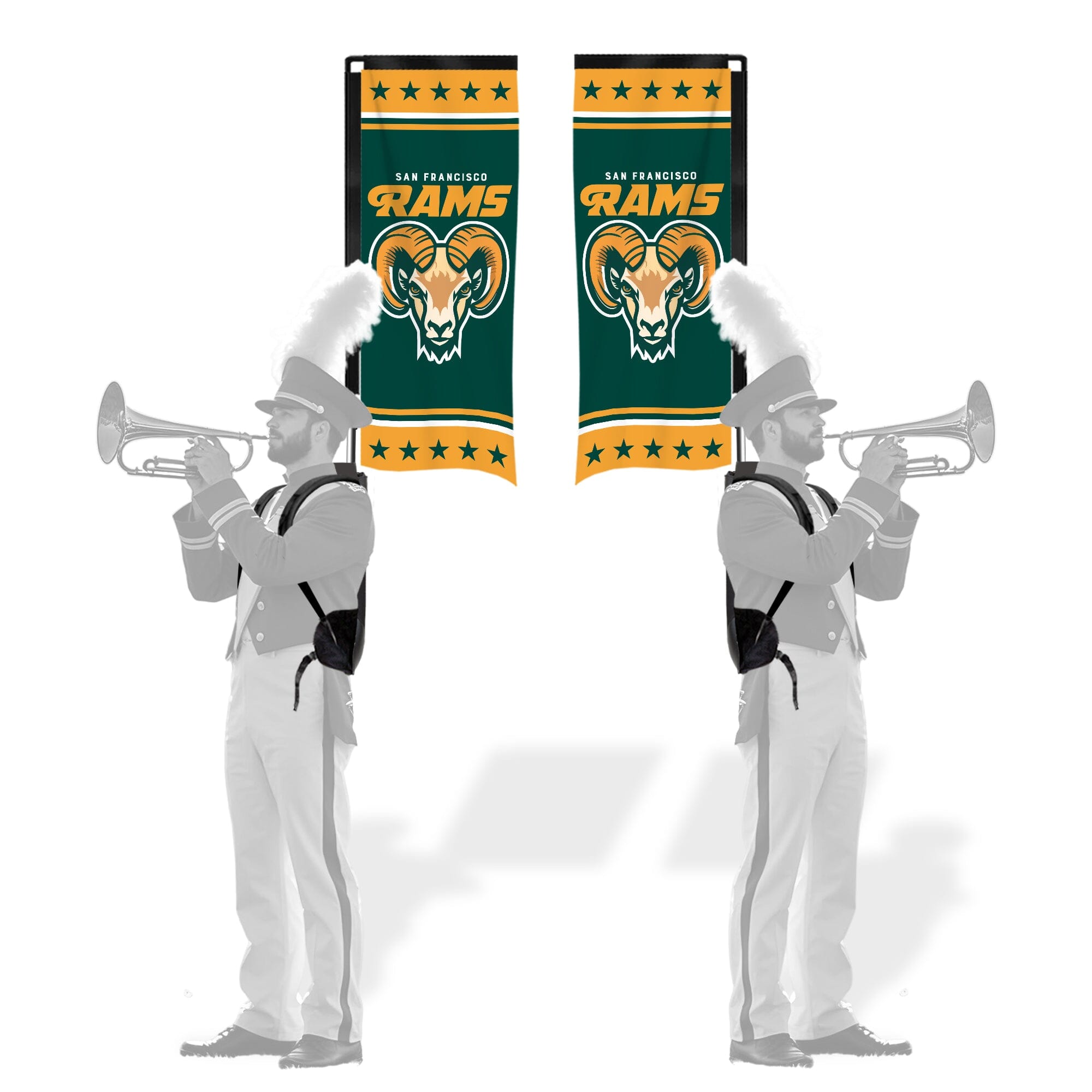 Custom Backpack Flag Kit