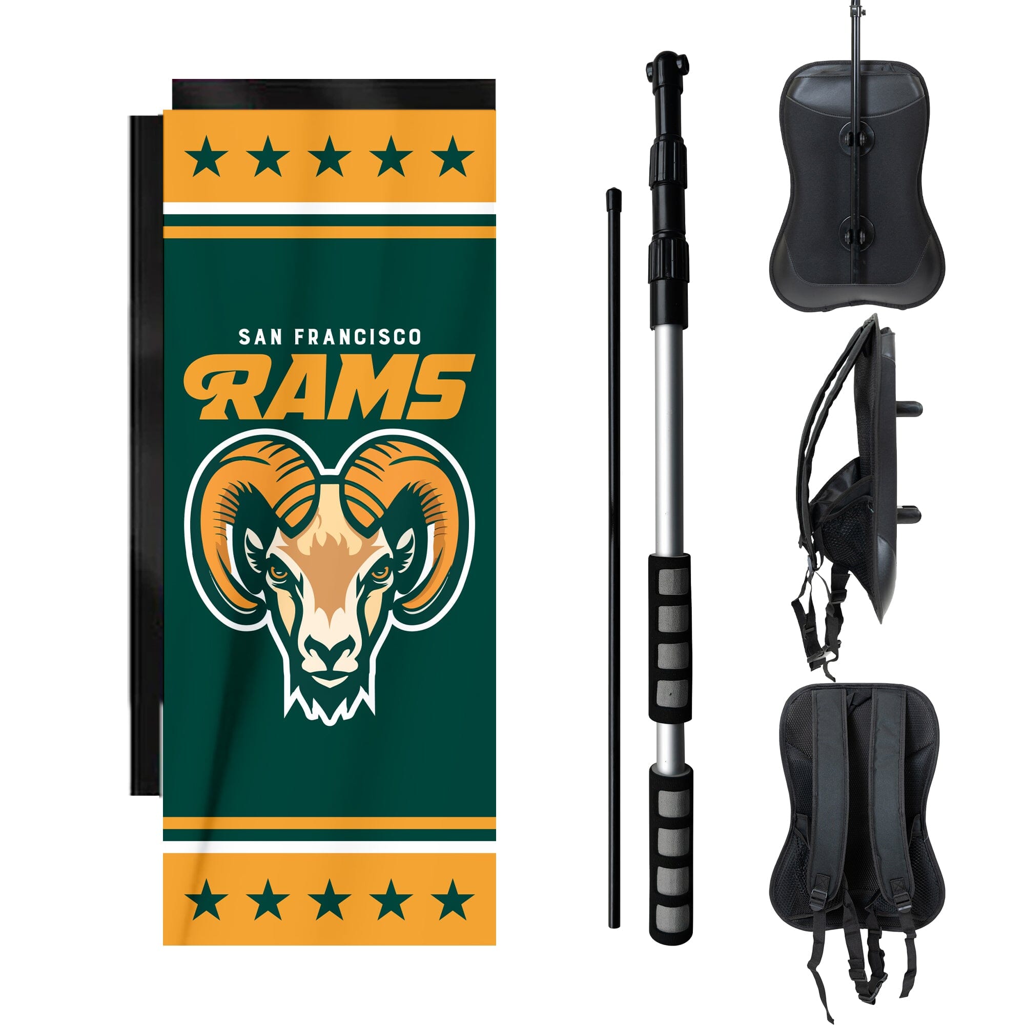 Custom Backpack Flag Kit