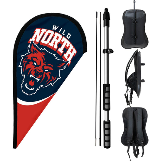 Custom Backpack Flag Kit