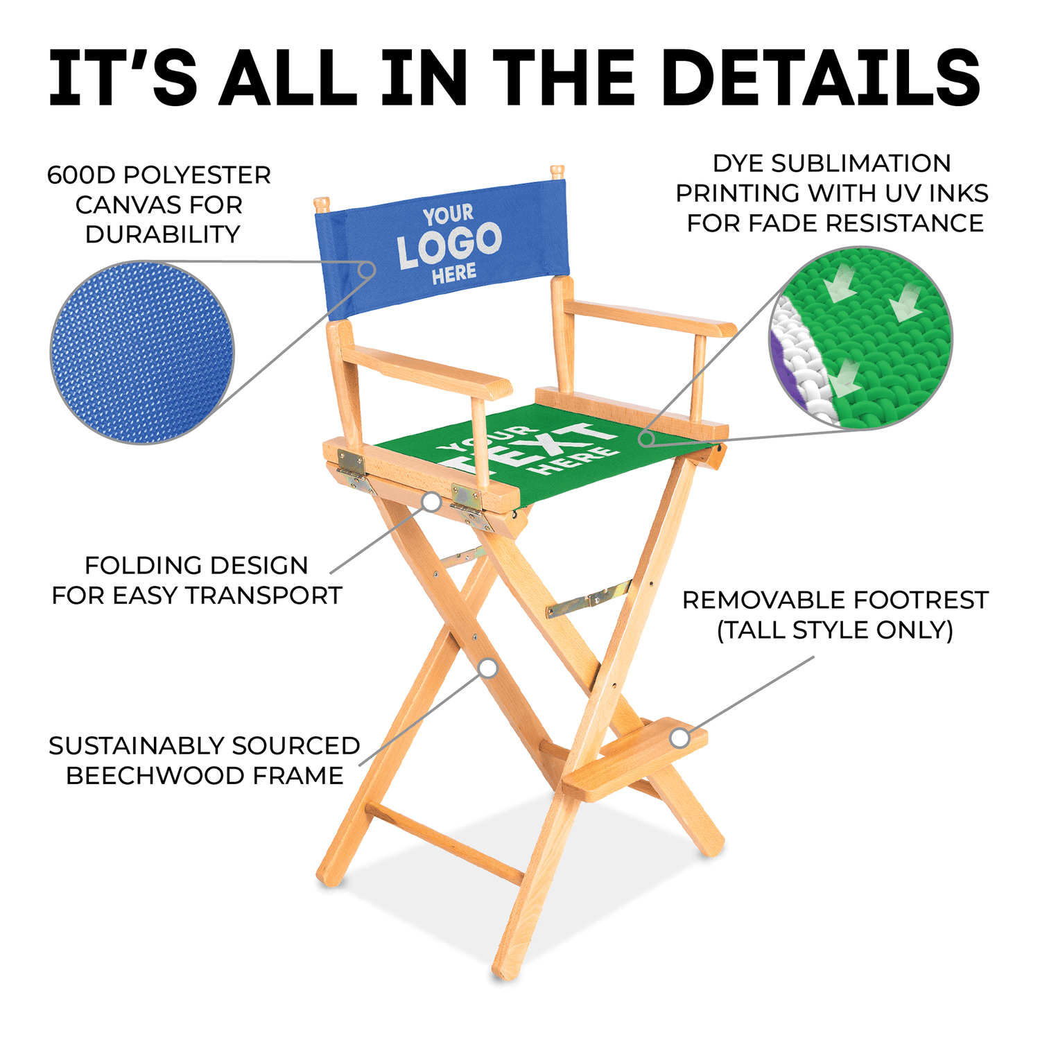 Custom Director's Chairs 