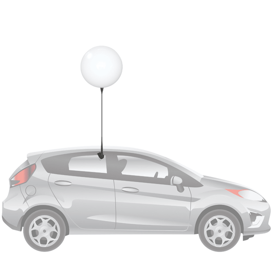 Duraballoon Reusable Car Window Kit