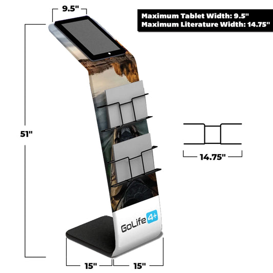 FastZip™  Tablet & Literature Stand Add-on