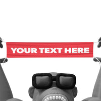 Custom Replacement Banners for Giant Inflatable Gorilla