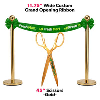 Grand Opening Ribbon Cutting Package w/ Giant Scissors