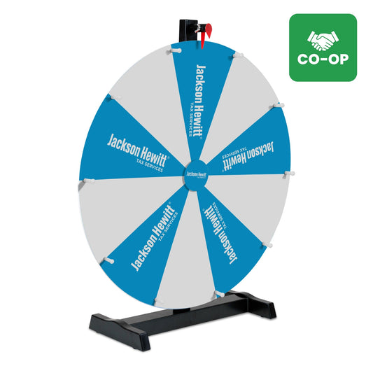 Jackson Hewitt 15" Prize Wheel Game 