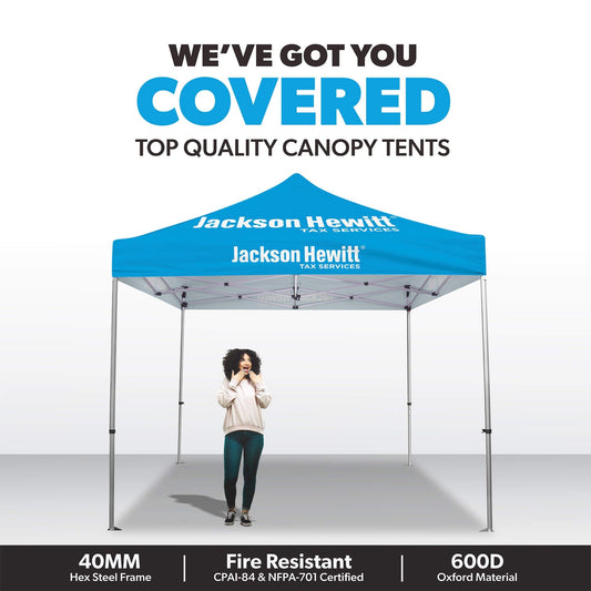 Jackson Hewitt Canopy Tent 
