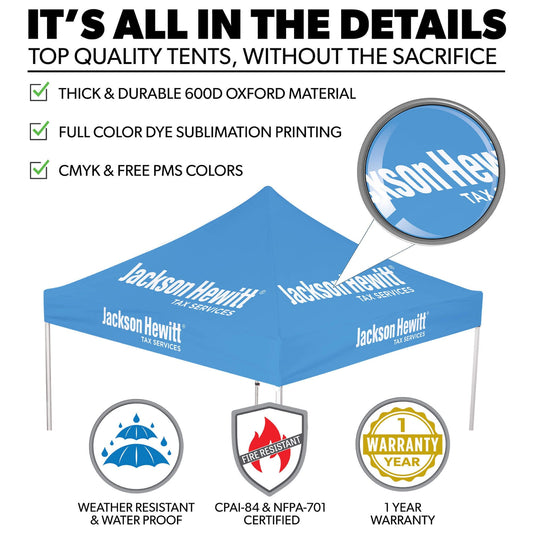 Jackson Hewitt Canopy Tent 