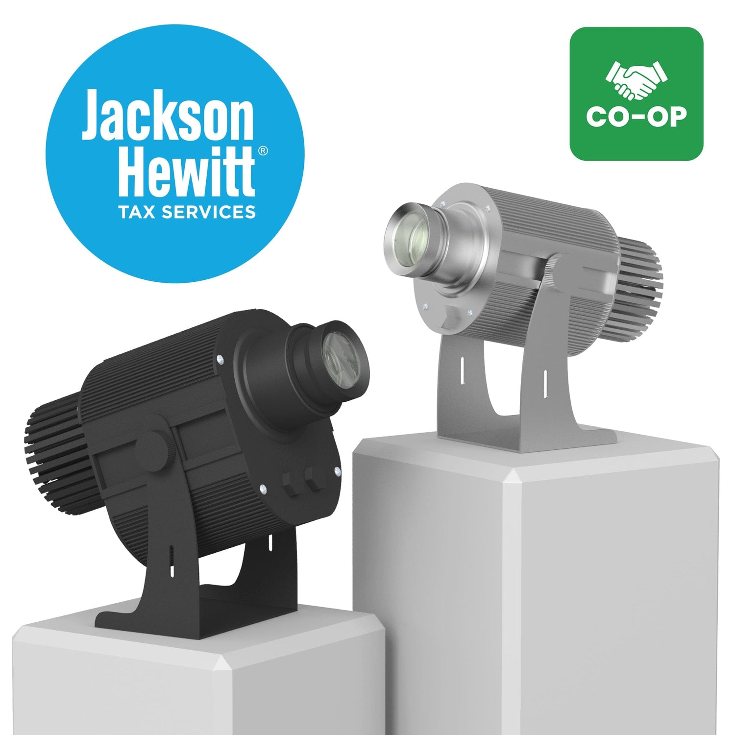 Jackson Hewitt GOBO Logo Projector
