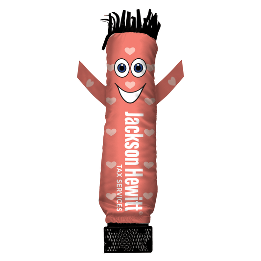 Jackson Hewitt Valentines Day Air Dancers® Inflatable Tube Man
