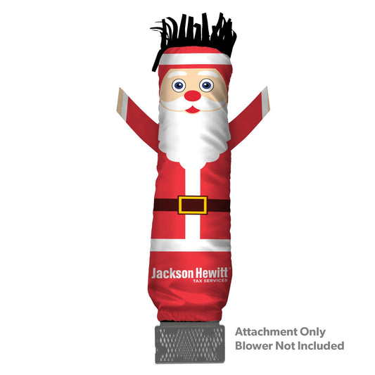 Jackson Hewitt Mini Santa Air Dancers® Inflatable Tube Man