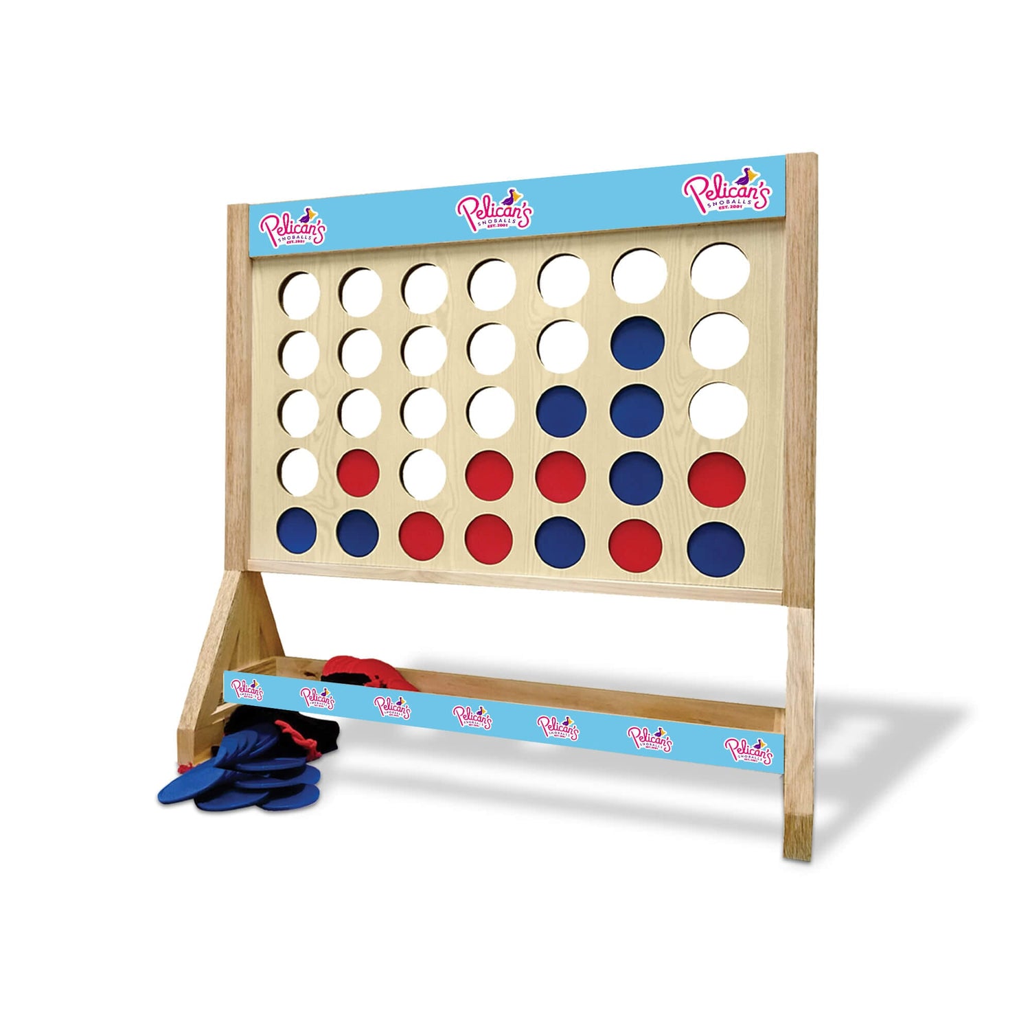 Pelican's Snoballs Giant Connect 4 Game 