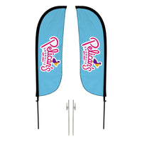 Pelican's Snoballs "Logo" 5ft Feather Flag 10M1200491