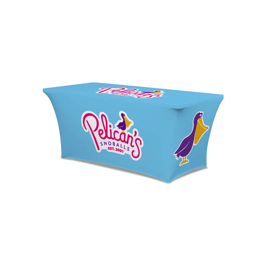 Pelican's Snowballs Stretch Table Cover 10M1200508
