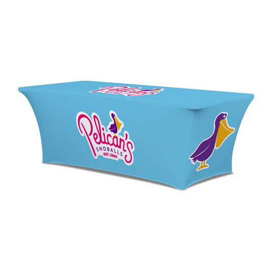 Pelican's Snowballs Stretch Table Cover 10M1200510