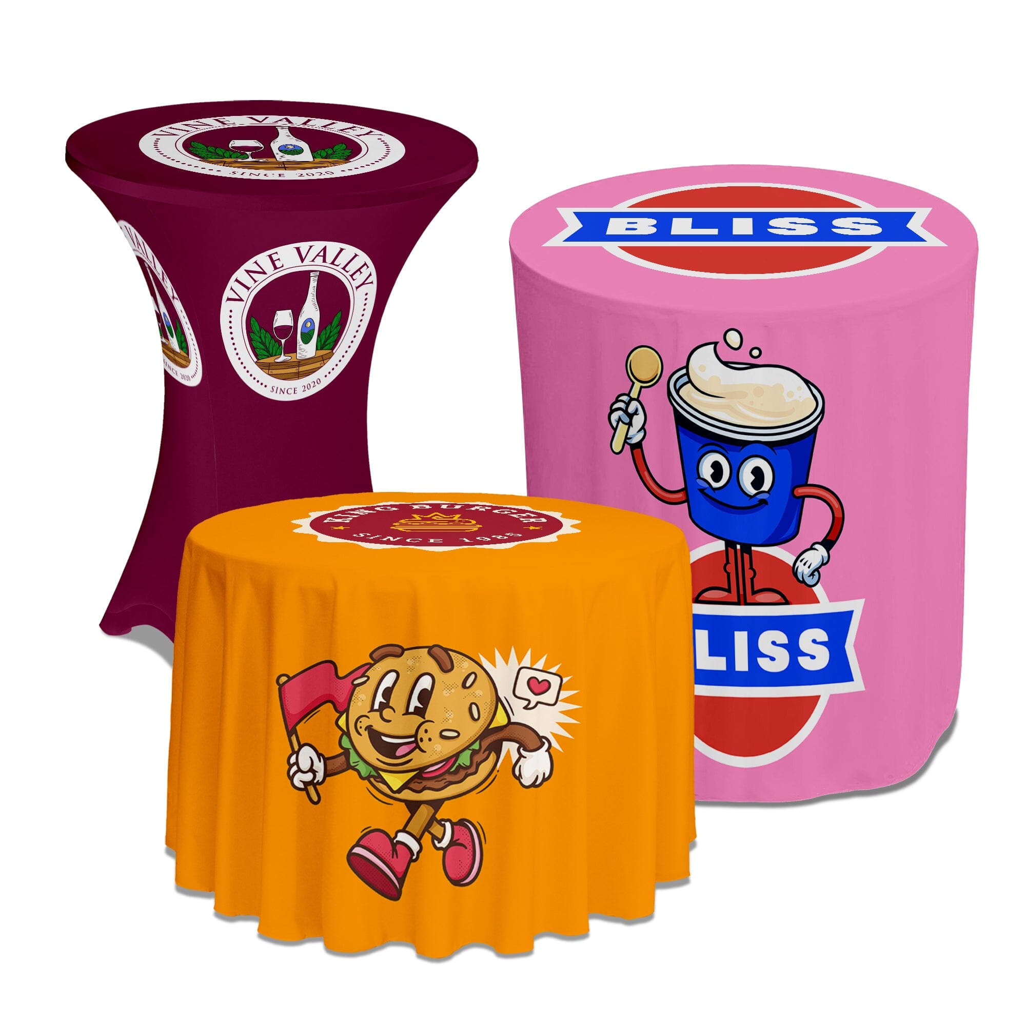 Custom Round Table Cover