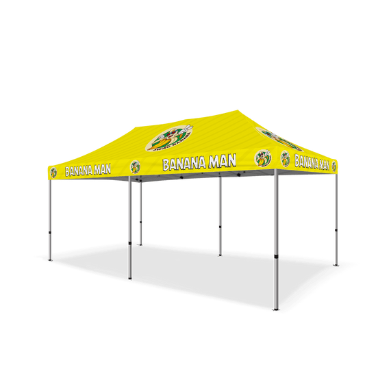 Custom Canopy Tent with Three Back Walls