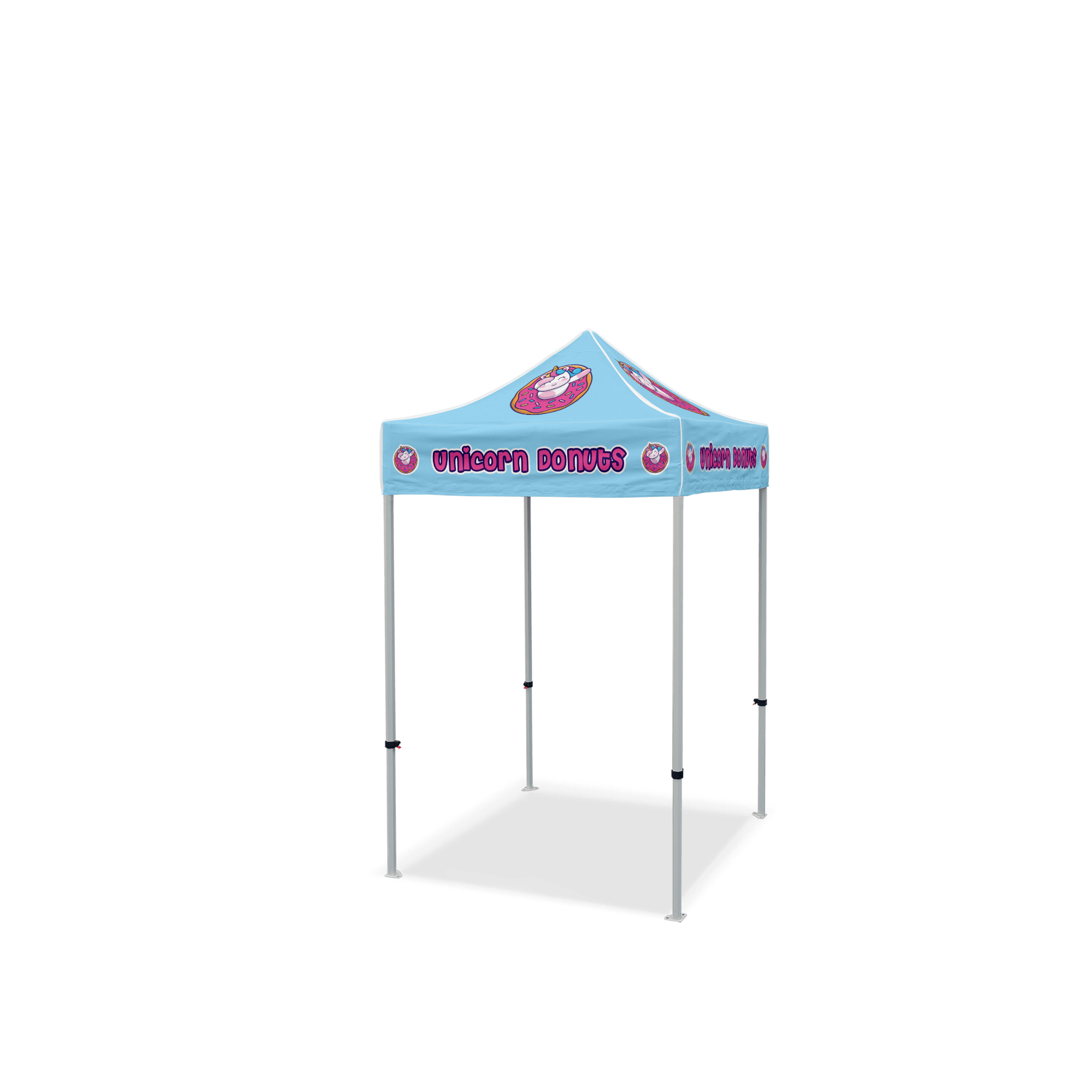 Custom Canopy Tent with Back Wall