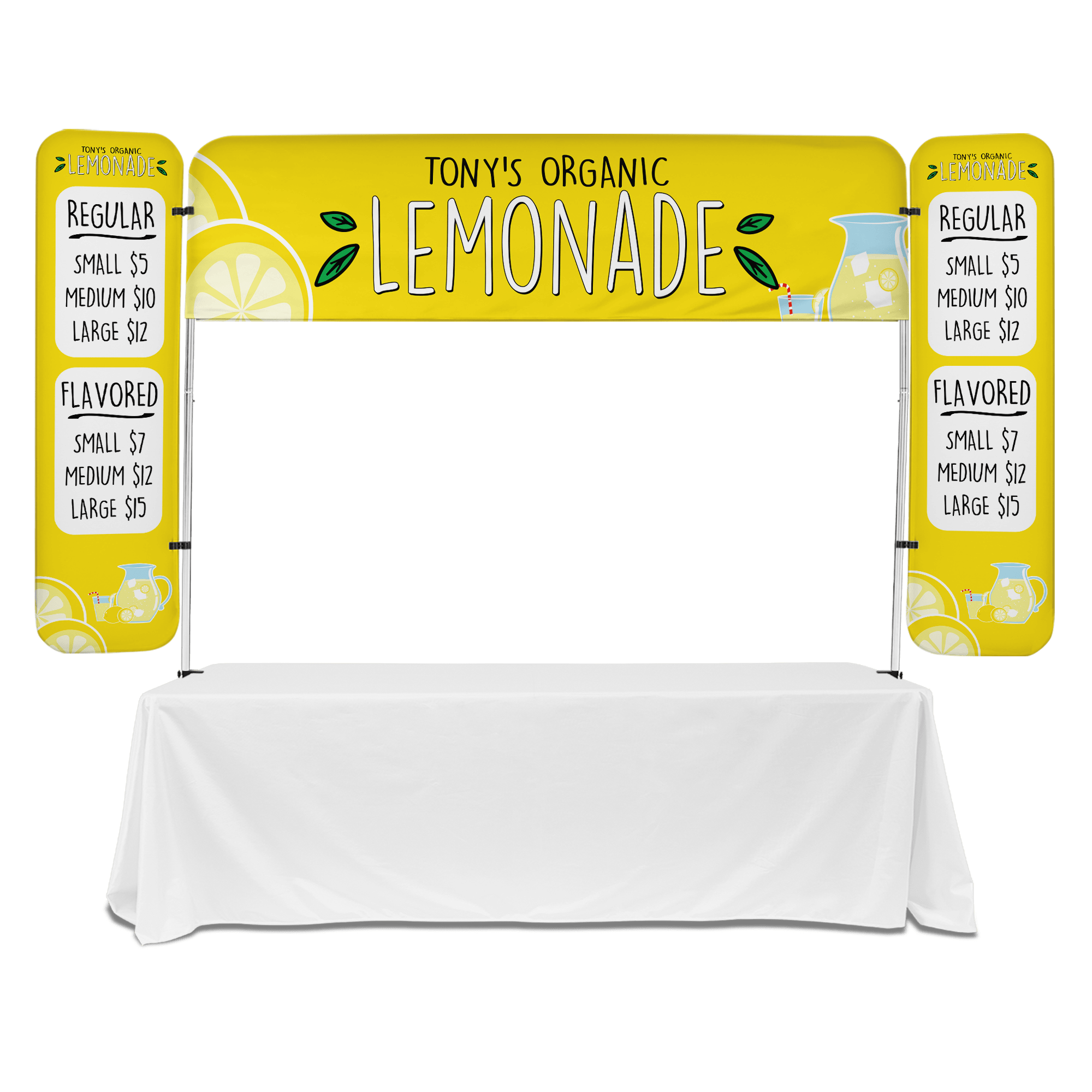 Custom Tabletop Banner Display (Attachment Only)
