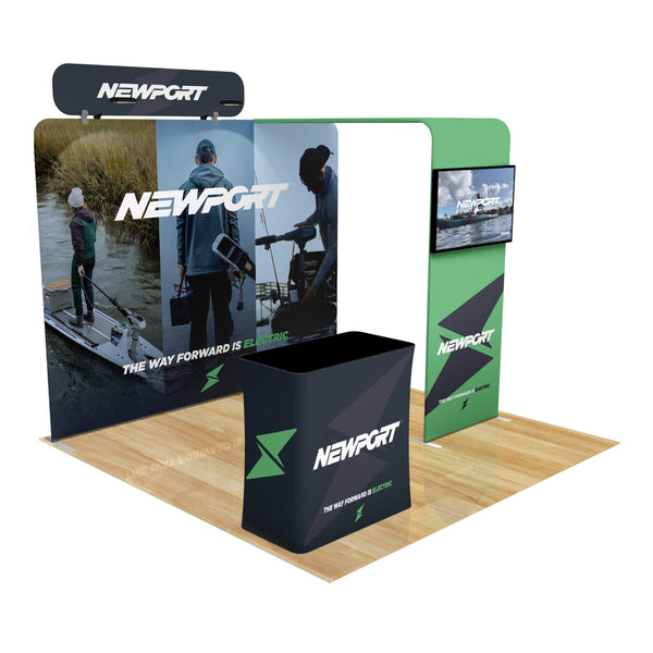 Trade Show Display with Archway