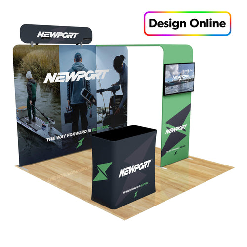 Trade Show Display with Archway