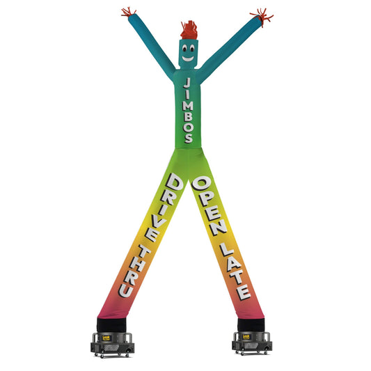 Custom Two Legged Air Dancers® Inflatable Tube Man 10M24FTCUS