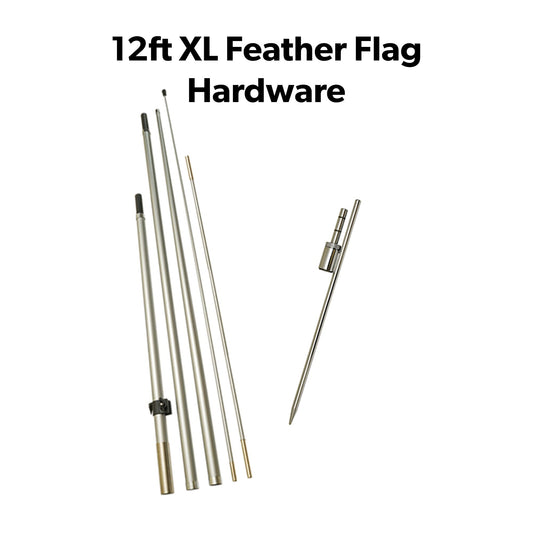 XL 12ft Feather Flag Hardware