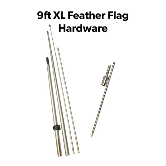 XL 9ft Feather Flag Hardware