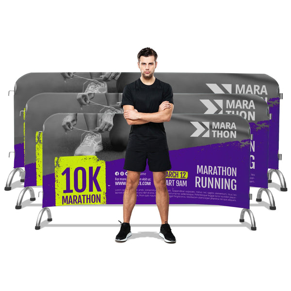 Custom Barricade & Barrier Covers