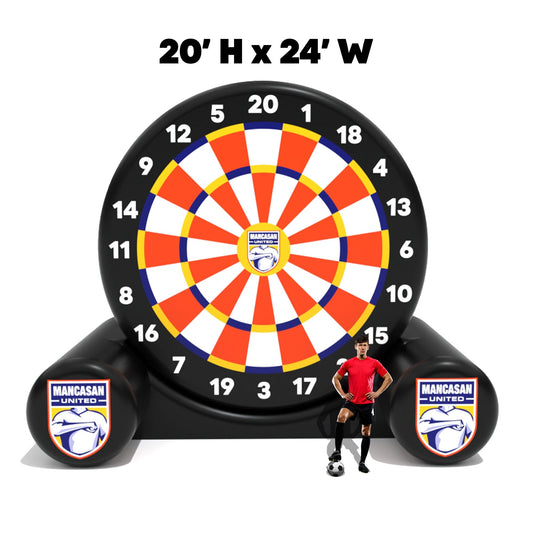 Custom Giant Soccer Dart Game