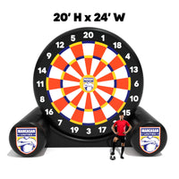 Custom Giant Soccer Dart Game