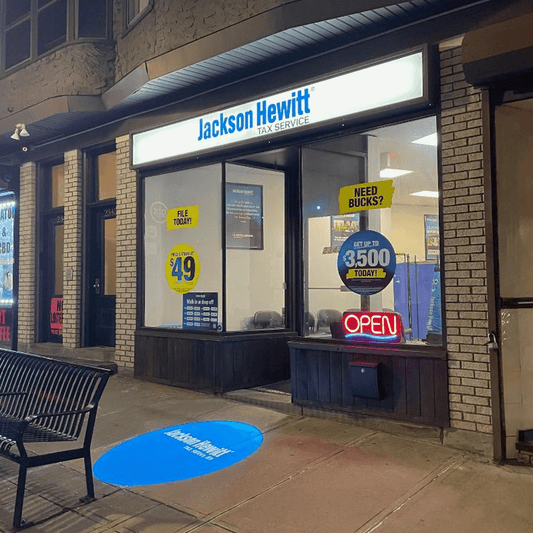 Jackson Hewitt GOBO Logo Projector