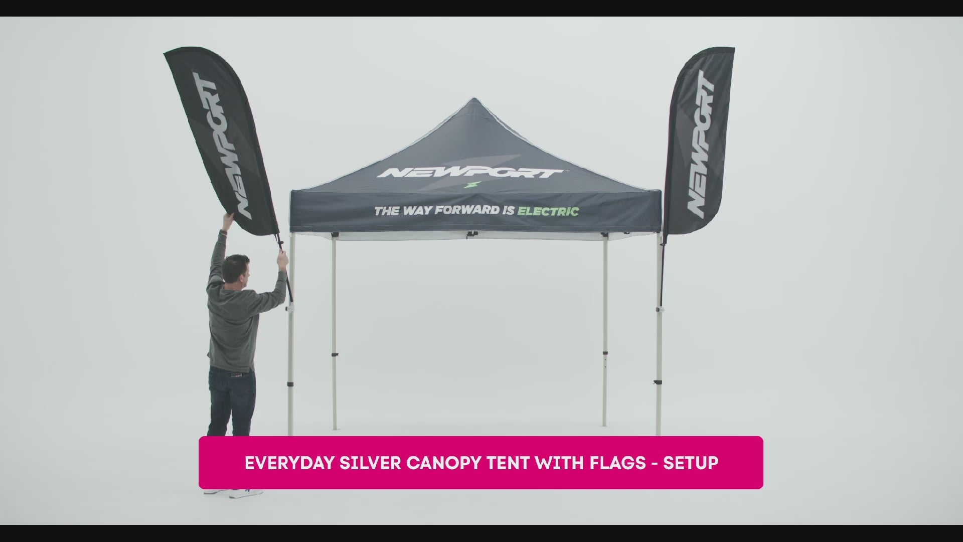 Custom Canopy Tent with Back Wall