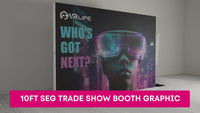 10ft SEG Backlit Trade Show Booth Display