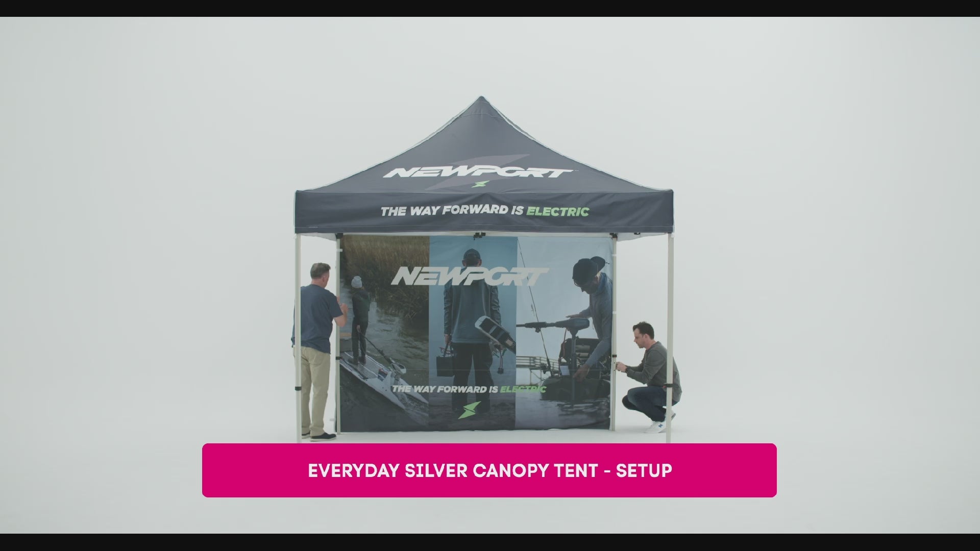 Custom Canopy Tent with Back Wall & Table Cover