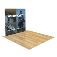 8ft Trade Show Display with Bridge Archway