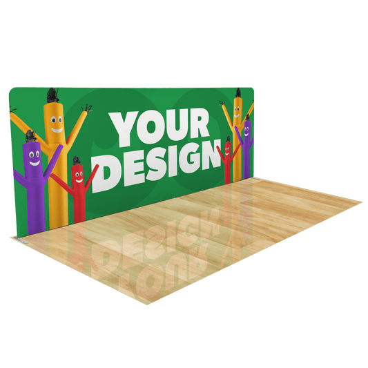 20ft Custom Trade Show Display with Table Cover